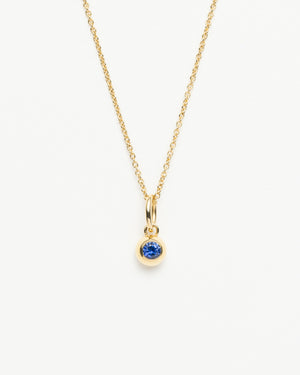Amara Blue Sapphire Pendant