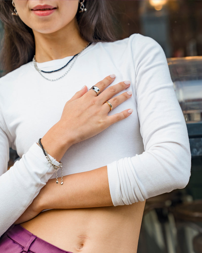 Barley 黑瑪瑙手鏈