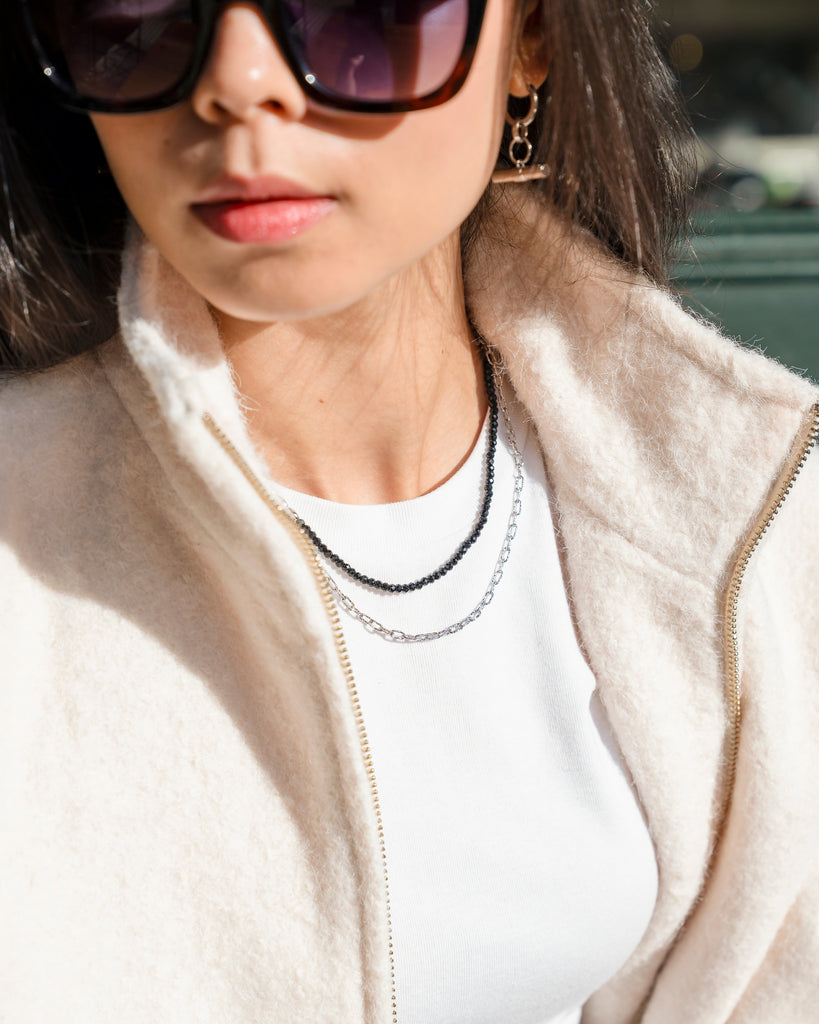 Barley 黑瑪瑙項鏈