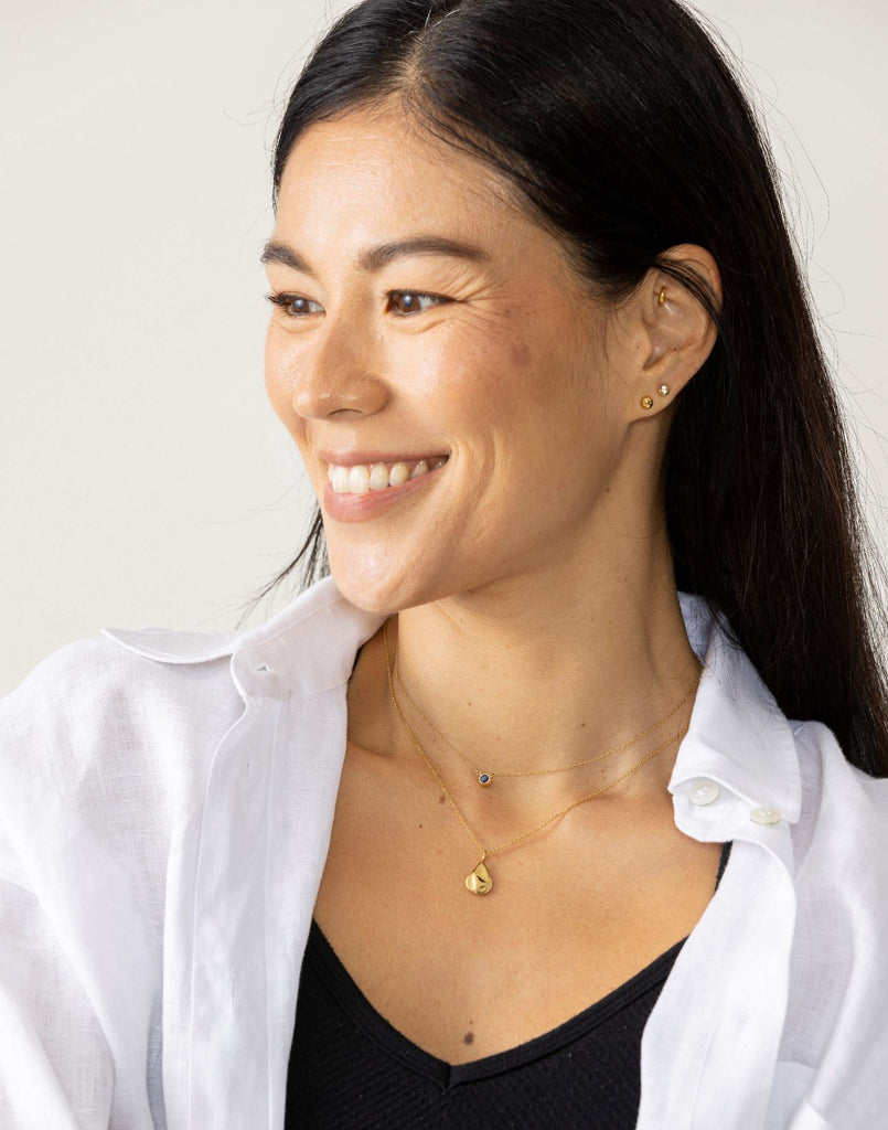 Cora Blue Sapphire Choker | LUAH Jewelry