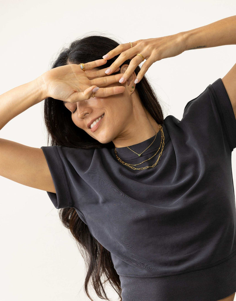 Cora Emerald Choker | LUAH Jewelry