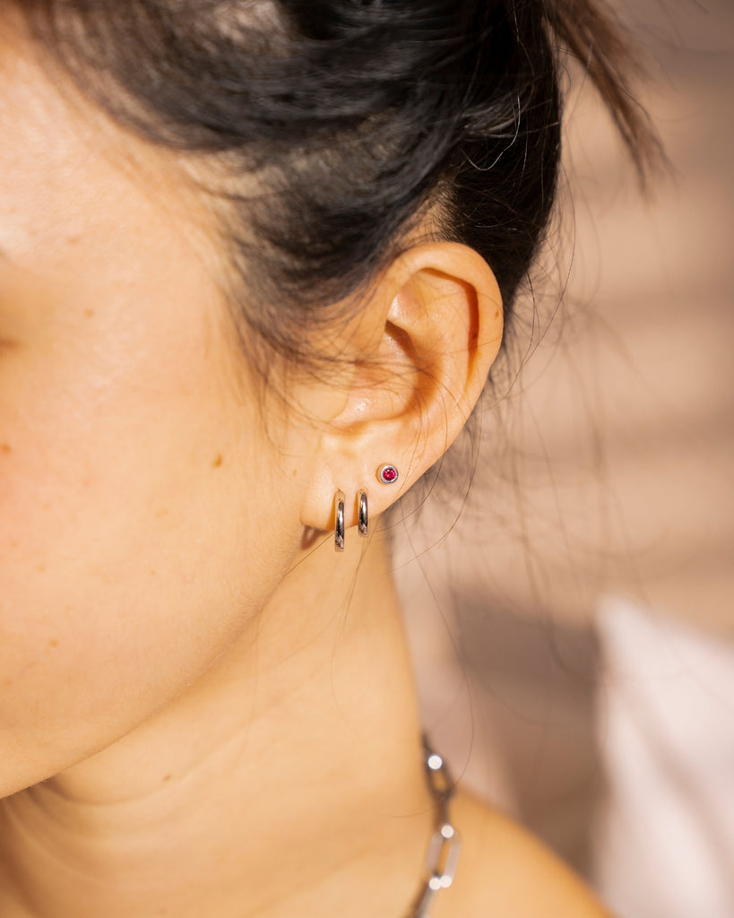 Gala 紅寶石耳環