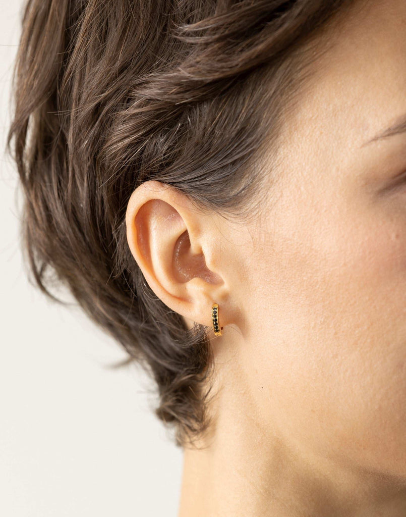 Iris Crystal Huggies | LUAH Jewelry