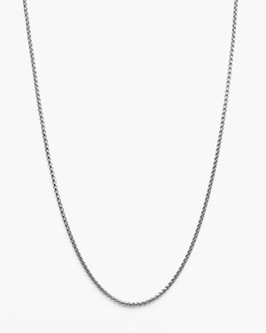 Essential Round Box Chain Necklace