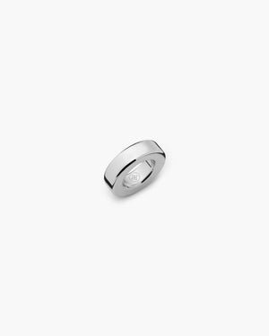 Mini circular silver charm