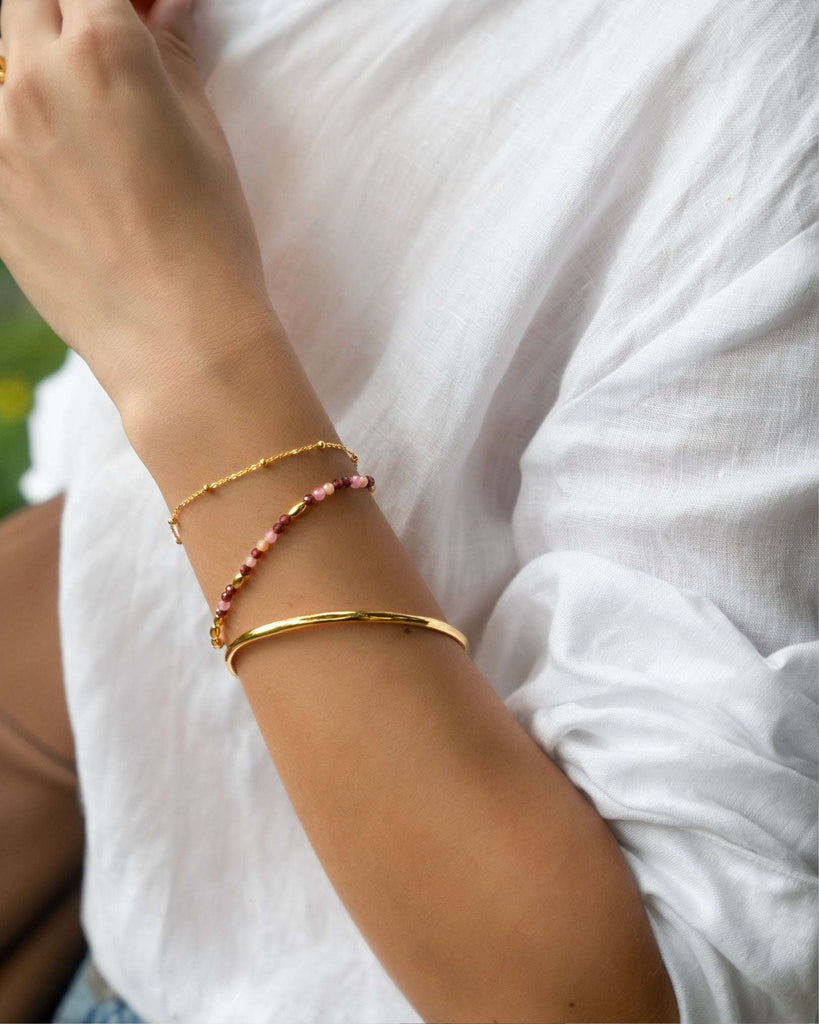 Maeve Textured Bangle