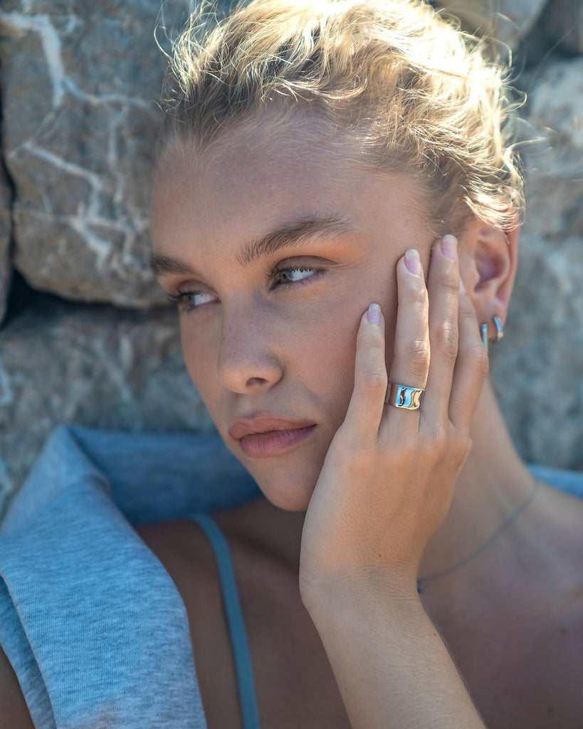 Maeve Chunky Textured Ring