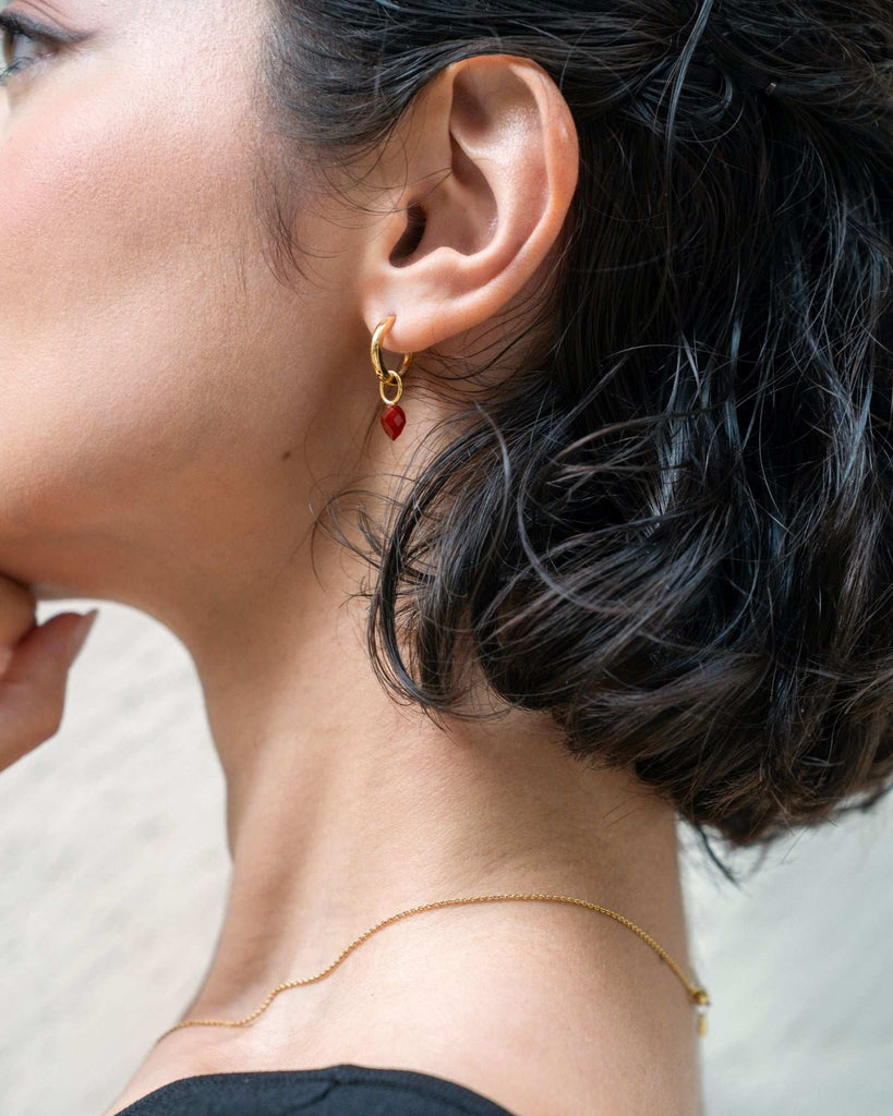 Lara Red Agate Stack