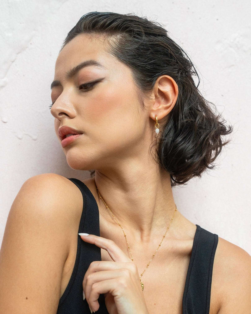 Lara White Rock Crystal Stack