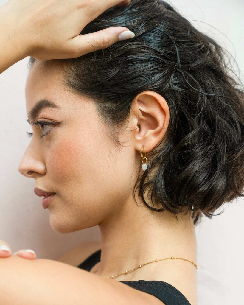 Lara White Rock Crystal Stack