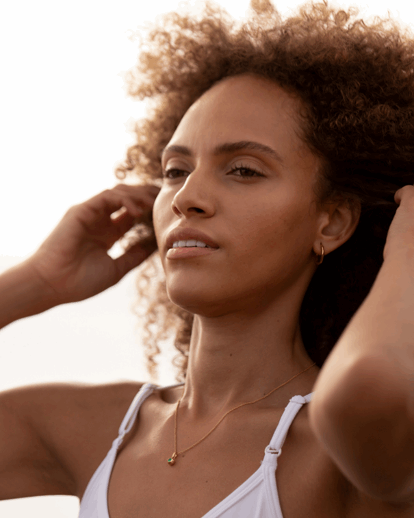 Amara Emerald Pendant | LUAH Jewelry