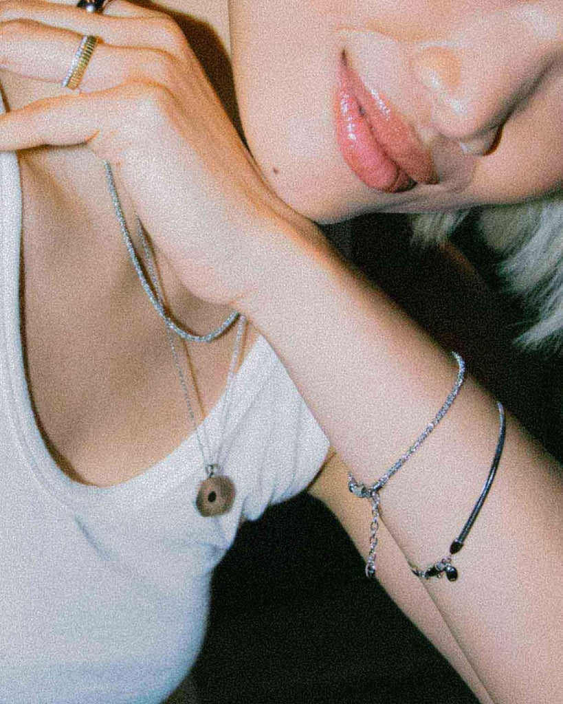 Ruffle Chain Bracelet