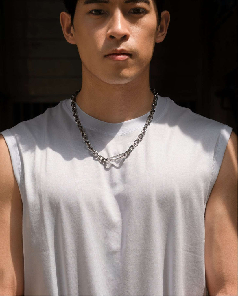 Utah Lee Large Silver Necklace