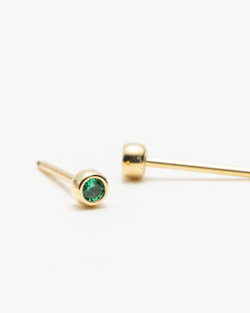 Eris Emerald Piercings | LUAH Jewelry