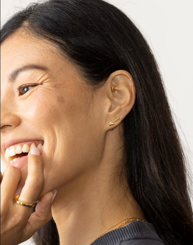 Bar Studs | LUAH Jewelry