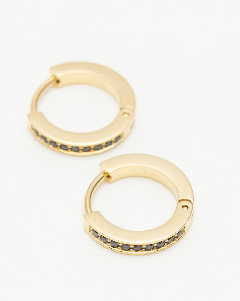 Iris Crystal Hoops | LUAH Jewelry