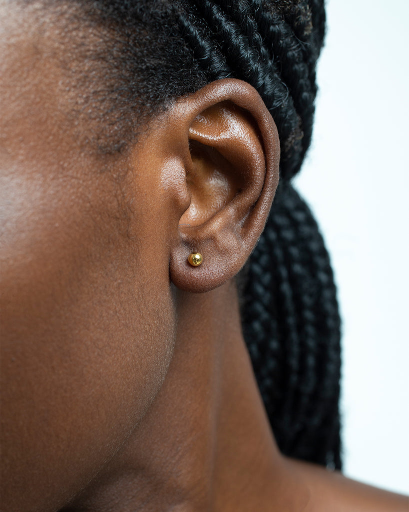 Small Sphere Studs | LUAH Jewelry