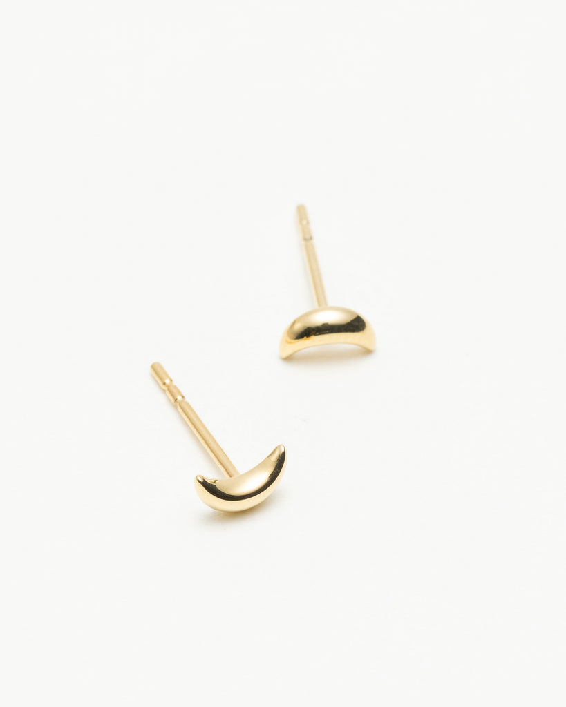 Luna Moon Studs | LUAH Jewelry