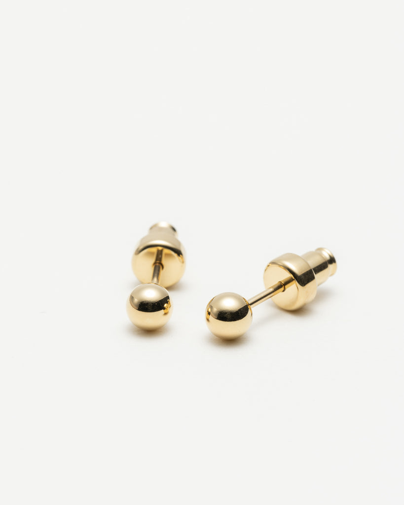 Small Sphere Studs | LUAH Jewelry
